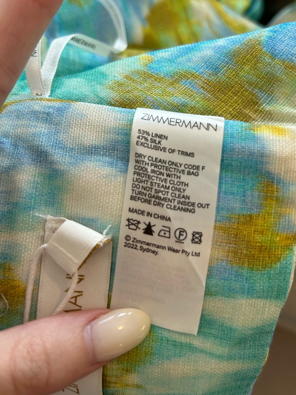 Zimmermann High Tide Twist Crop Bodice NEW - Picture 9 of 9